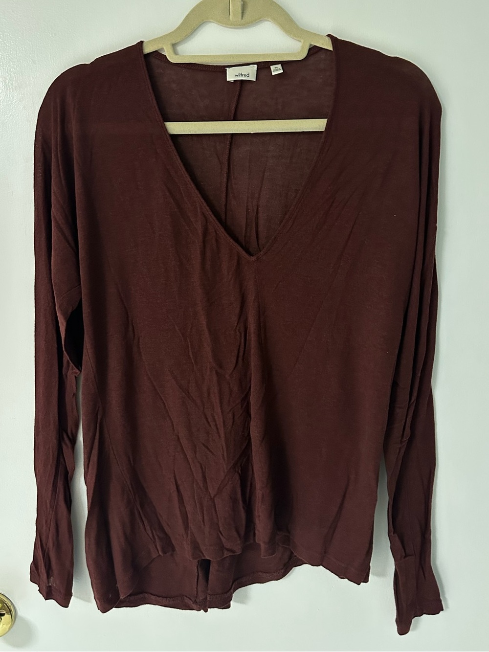 Aritzia Wilfred Lightweight Knit Top